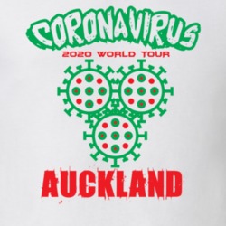 Coronavirus 2020 World Tour Auckland T Shirt 37866201