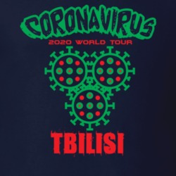 Coronavirus 2020 World Tour Tbilisi T Shirt 37866225
