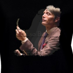 Dr. Hannibal Lecter Hannibal Cool Movie Character Aged Look T Shirt 5481678