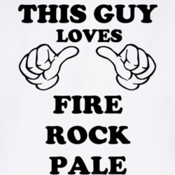 Fire Rock Pale Ale Beer Funny T Shirt 6189496