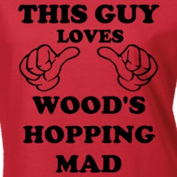 Wood'S Hopping Mad Beer Funny T Shirt 6189600