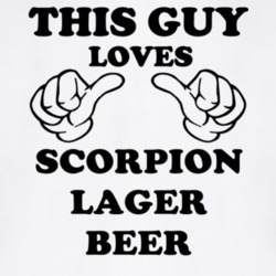 Scorpion Lager Beer Beer Funny T Shirt 6189712