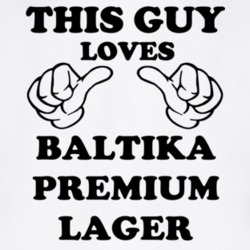 Baltika Premium Lager Beer Funny T Shirt 6190042