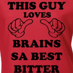 Brains Sa Best Bitter Beer Funny T Shirt 6190058