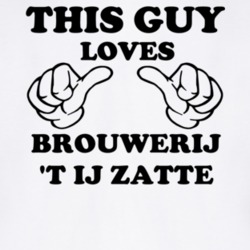 Brouwerij 'T Ij Zatte Beer Funny T Shirt 6190067