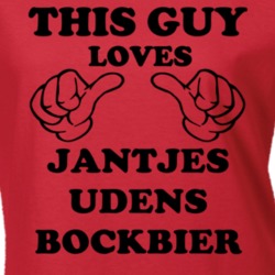 Jantjes Udens Bockbier Beer Funny T Shirt 6190326