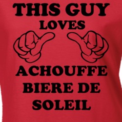 Achouffe Biere De Soleil Beer Funny T Shirt 6190592