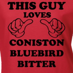 Coniston Bluebird Bitter Beer Funny T Shirt 6190614