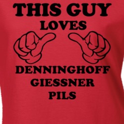 Denninghoff Giessner Pils Beer Funny T Shirt 6190781