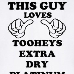 Tooheys Extra Dry Platinum Beer Funny T Shirt 6191321