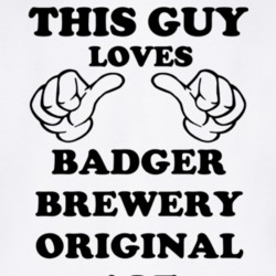 Badger Brewery Original Ale Beer Funny T Shirt 6191337