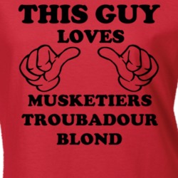 Musketiers Troubadour Blond Beer Funny T Shirt 6191508