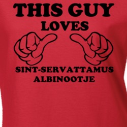 Sint-Servattamus Albinootje Beer Funny T Shirt 6191601