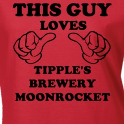 Tipple'S Brewery Moonrocket Beer Funny T Shirt 6191614