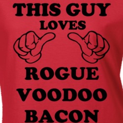 Rogue Voodoo Bacon Maple Ale Beer Funny T Shirt 6191790