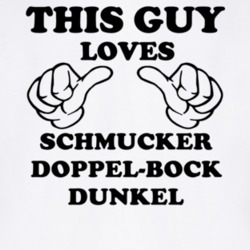 Schmucker Doppel-Bock Dunkel Beer Funny T Shirt 6191845