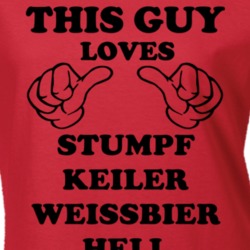 Stumpf Keiler Weissbier Hell Beer Funny T Shirt 6191879