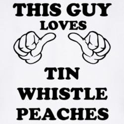 Tin Whistle Peaches And Cream Beer Funny T Shirt 6192257