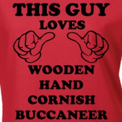 Wooden Hand Cornish Buccaneer Beer Funny T Shirt 6192266