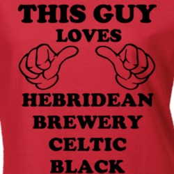 Hebridean Brewery Celtic Black Beer Funny T Shirt 6192282