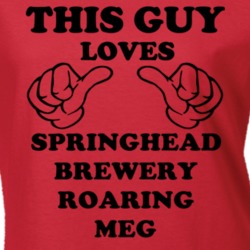 Springhead Brewery Roaring Meg Beer Funny T Shirt 6192316