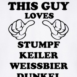 Stumpf Keiler Weissbier Dunkel Beer Funny T Shirt 6192320