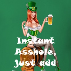 Doom Bar Instant Asshole, Just Have Funny T Shirt 6297391