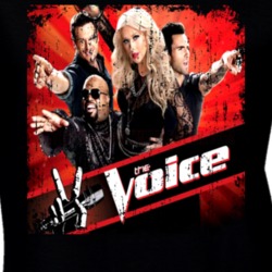 The Voice American Most Watched TV Show Cool Grunge Look T shirt 6782190