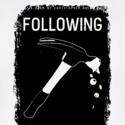 Following Comedy Film Poster Aged Look T Shirt 7935247