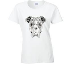 Boxer Art Design Dog Lover Fan Tshirt 35289662