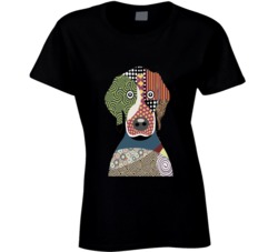 Artistic Dog Lover Design Fan Tshirt 35289673