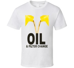 Oil And Filter Change Nascar Car Fan Tshirt 35294129