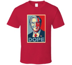 George Bush President Weed Parody Funny Stoner Kush Fan Tshirt 35382548