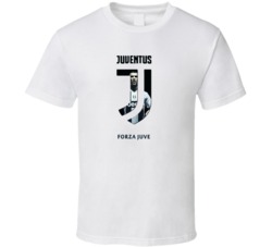 Juventus Cristiano Ronaldo Forza Juve Soccer Fan Tshirt 35416751