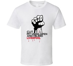 Liverpool Fan I Bleed Liverpool English Premier League Fan Tshirt 35416753