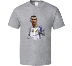 Cristiano Ronaldo Real Madrid Football Sport Team Fan Tshirt 35418652