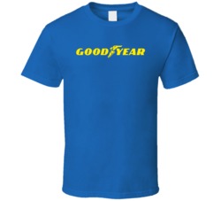 Goodyear Tires And Rubber Logo Fan Tshirt 35419004