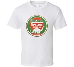 Sinclair Opaline Motor Oil Logo Car Fan Tshirt 35419017