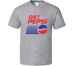 Diet Pepsi Vintage Soda Logo Tshirt 35427325