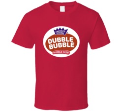 Dubble Bubble America's Original Candy Logo Fan Tshirt 35427340