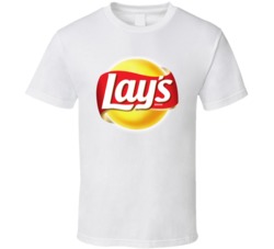 Lays Chips Logo Brand Favorite Junk Food Fan Tshirt 35549395