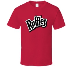 Ruffles Halloween Logo Bag Of Chips Fan Tshirt 35549396