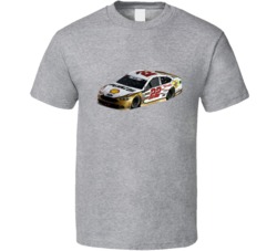 Joey Logano Car Nascar Racing Fan Tshirt 35571771