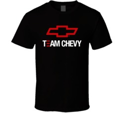 Chevrolet Car Fan Team Chevy Logo Tshirt 35576163