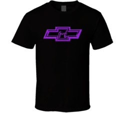 Chevrolet Girl Logo Car Fan Tshirt 35576167
