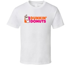 Dunkin Donuts Fast Food Logo Merchandise Tshirt 35601250