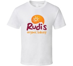 Rudi's Organic Bakery Food Lover Bread Logo Tshirt 35644857