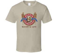 Boudin Bakery And Cafe Sourdough Bread Logo Tshirt 35644875
