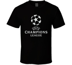 Uefa Champions League Logo European Soccer Fan Tshirt 35754605