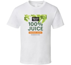 Minute Maid 100% Orange Juice Popular Juice Logo Drink Tshirt 35790917